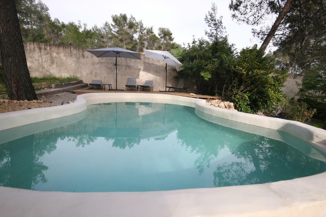 Mas Du Puech Cymbale Villa Assas Buitenkant foto
